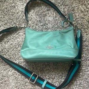 Excellent condition Coach green purse